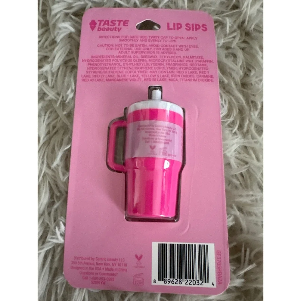 Taste Beauty Shake it Up! Lip Sips Cherry Blossom‎ Flavored Lip Balm